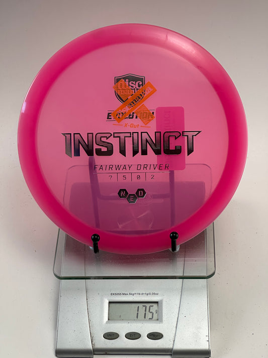 Discmania Neo Instinct X-Out Fairway Driver (Pink, 175g)