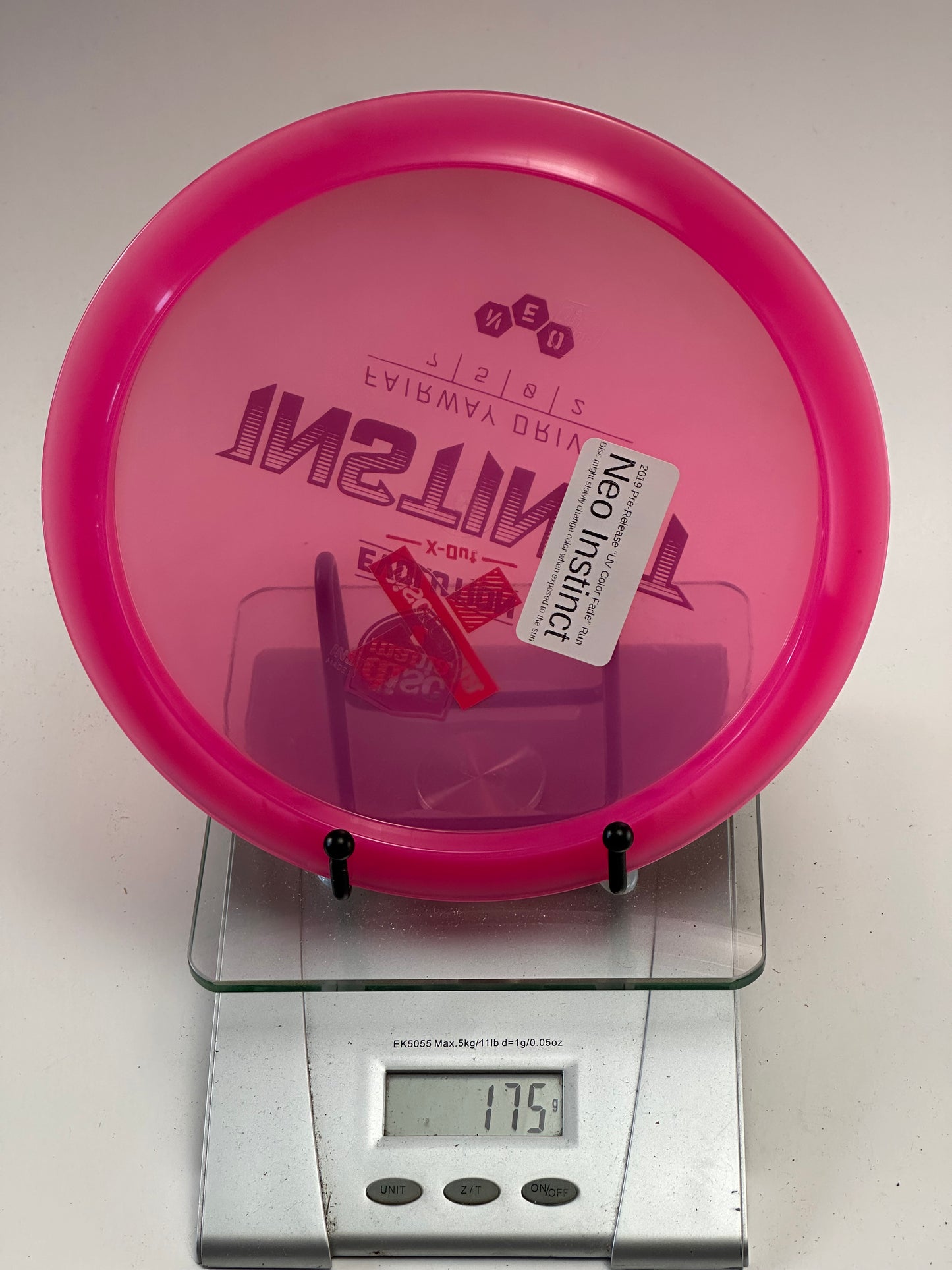Discmania Neo Instinct X-Out Fairway Driver (Pink, 175g)