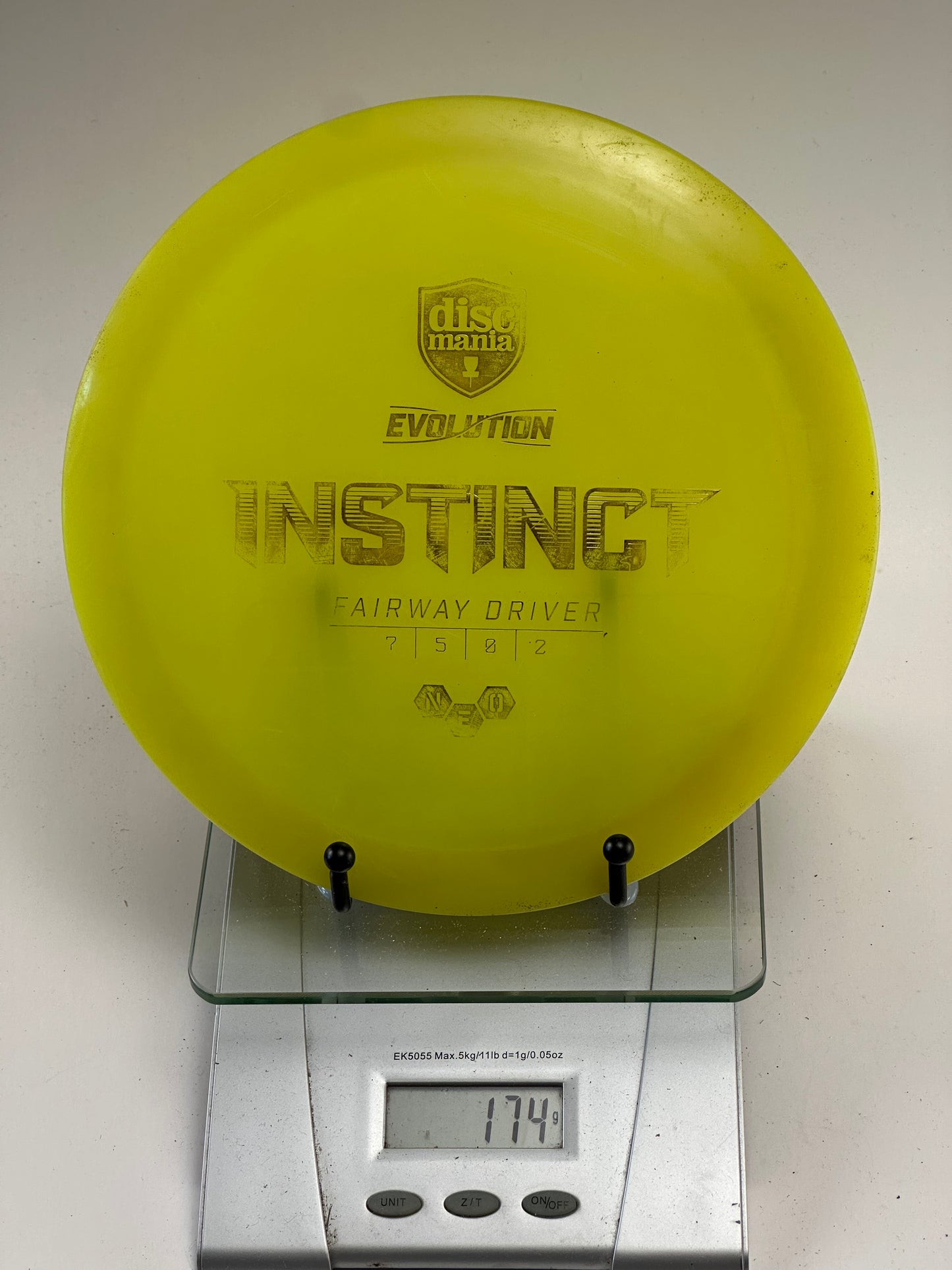 Discmania Instinct (Neo) Yellow Fairway Driver