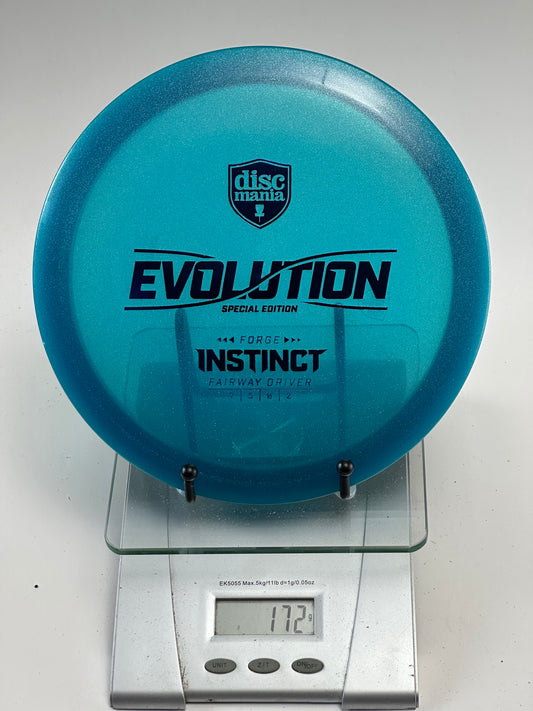 Discmania Instinct Forge Evolution Special Edition Fairway Driver - Blue