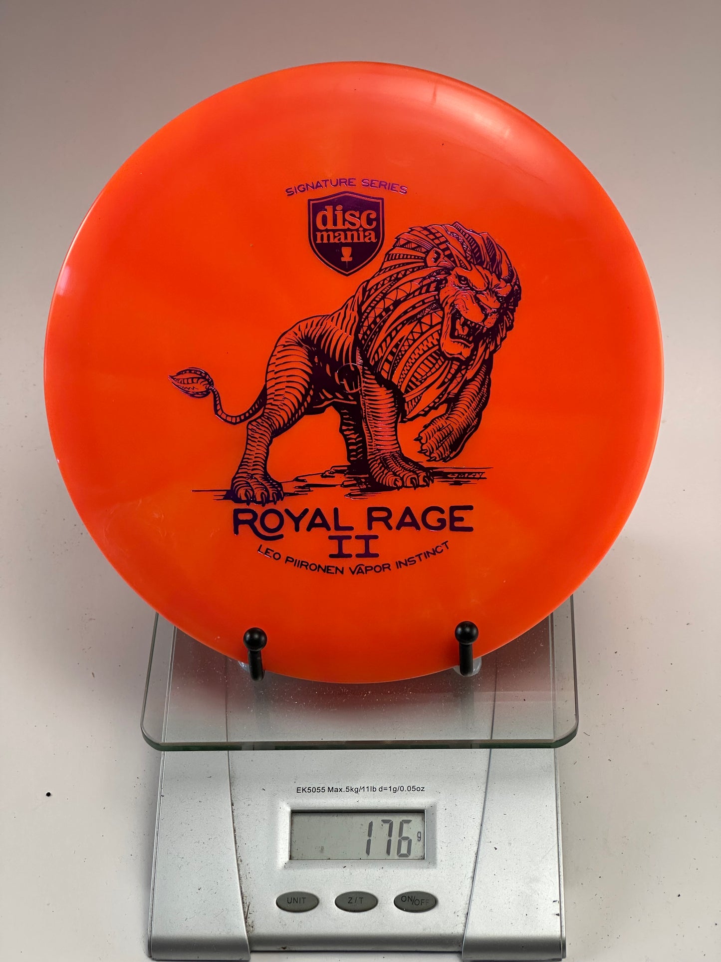Discmania Instinct Royal Rage II (Vapor) Orange – Leo Piironen