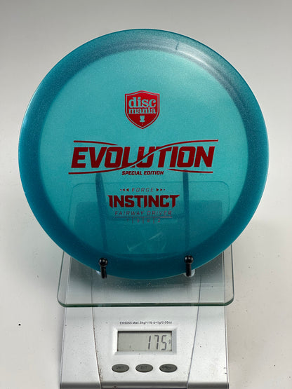 Discmania Instinct Forge Evolution Special Edition Fairway Driver - Blue