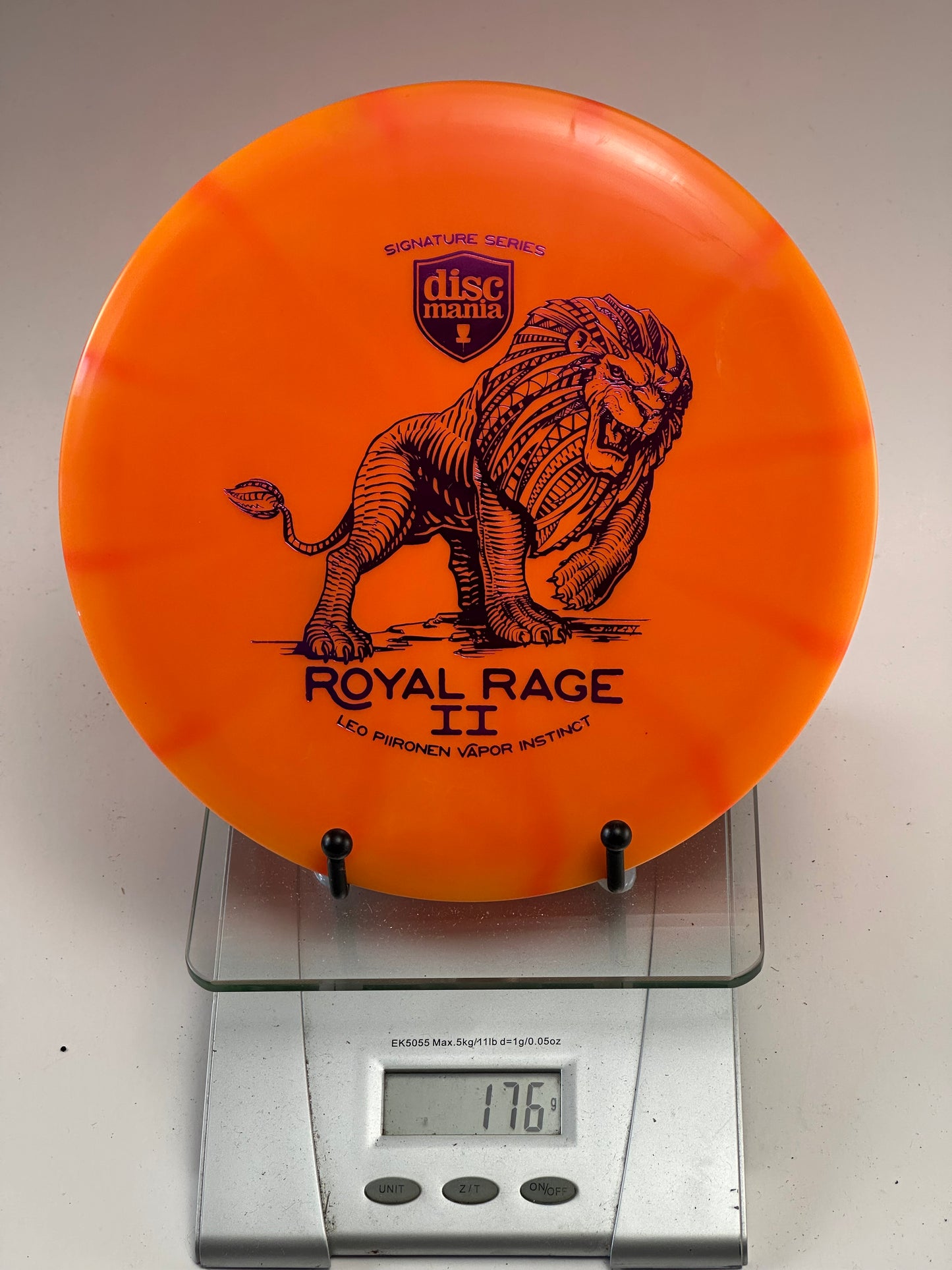 Discmania Instinct Royal Rage II (Vapor) Orange Fairway Driver