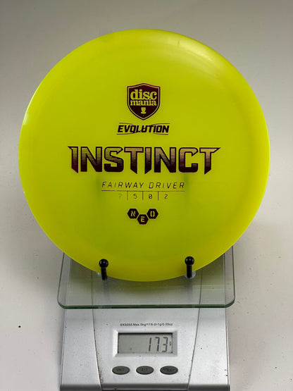 Discmania Instinct (Neo) Yellow Fairway Driver