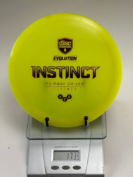 Discmania Instinct (Neo) Yellow Fairway Driver