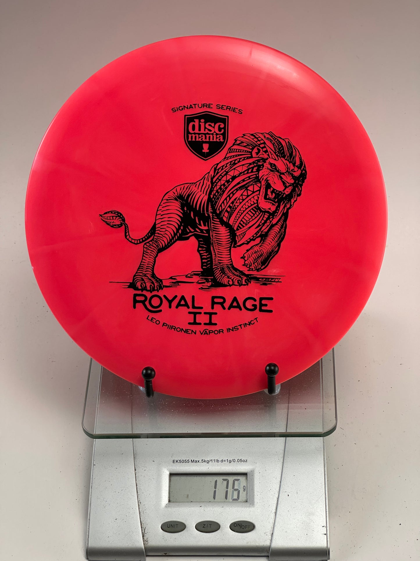 Discmania Instinct Vapor Royal Rage II (Leo Piironen) Red Fairway Driver