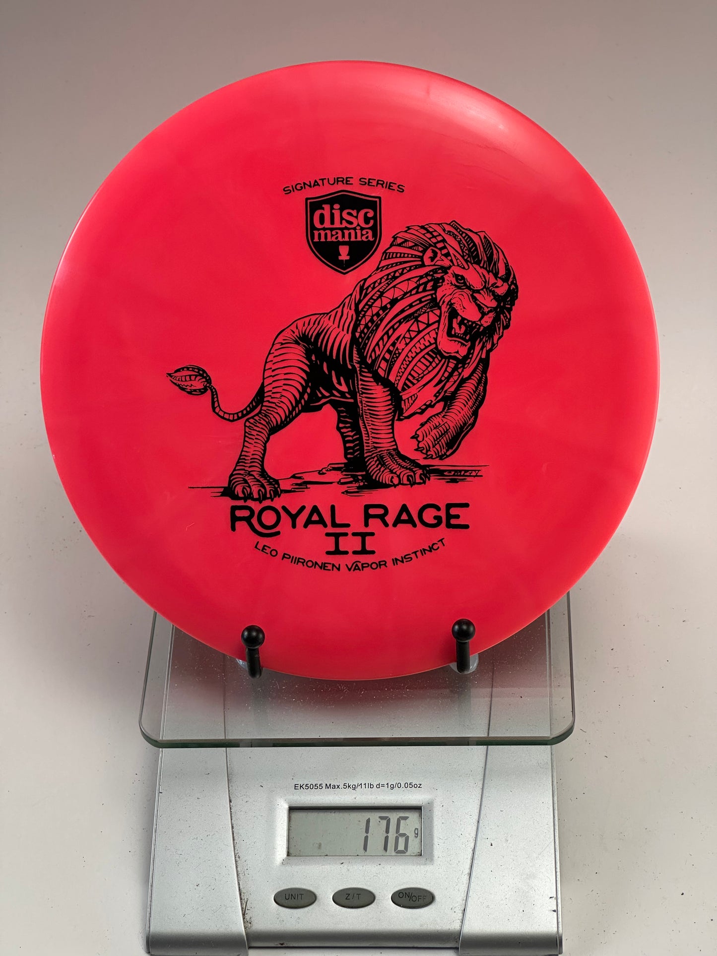 Discmania Instinct Royal Rage II (Leo Piironen) Vapor – Red