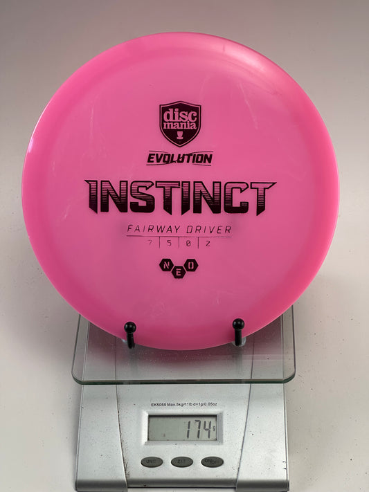Discmania Instinct (Neo) Fairway Driver – Pink w/ Black Stamp