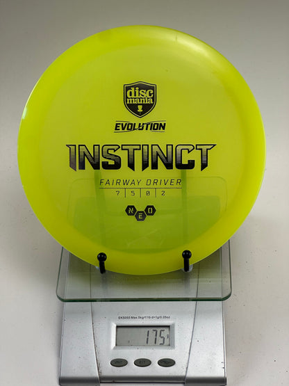 Discmania Neo Instinct Fairway Driver (175g) - Yellow