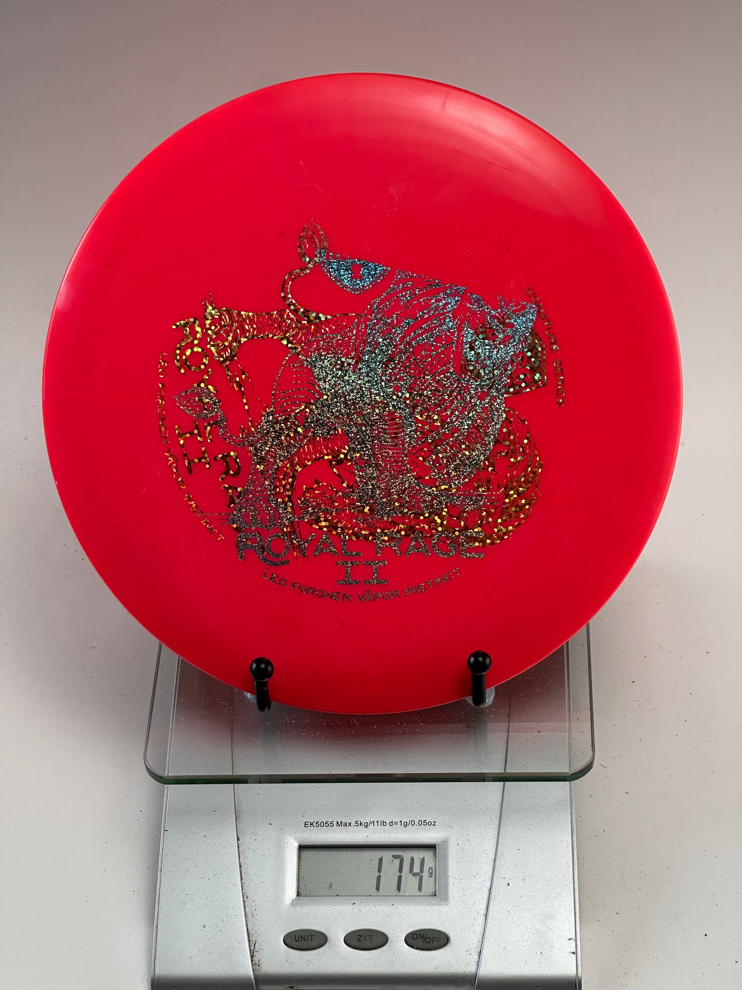 Discmania Instinct Vapor – Royal Rage II Signature Fairway Driver (Red)