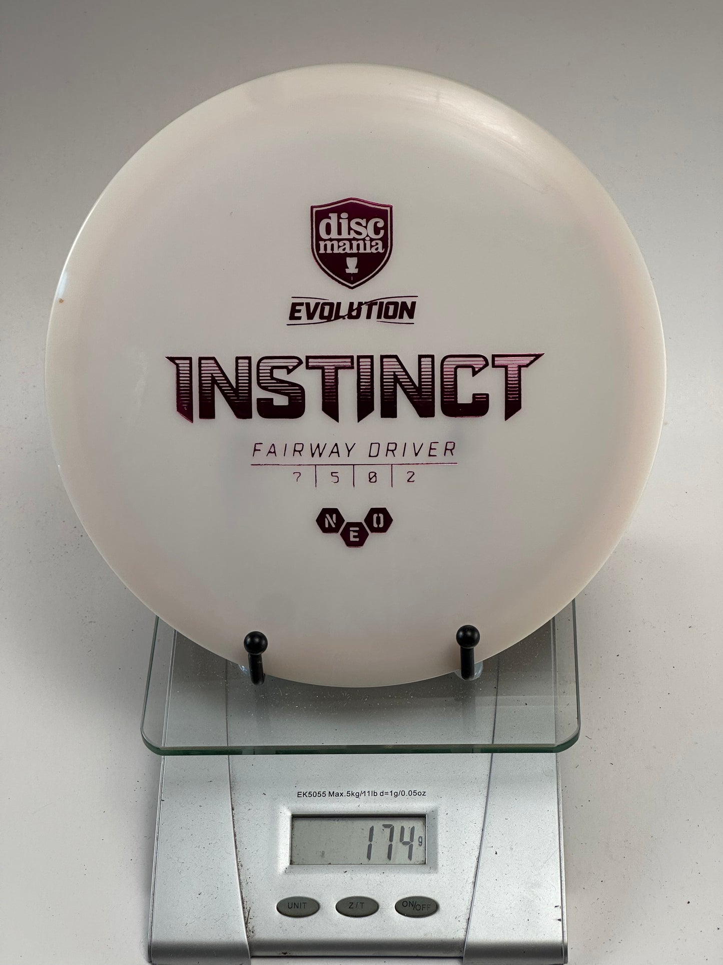 Discmania Instinct (Neo) – White Evolution Fairway Driver