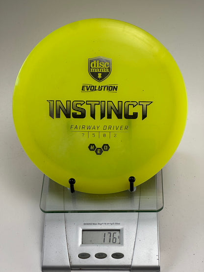 Discmania Instinct (Neo) Fairway Driver - Yellow - 176g