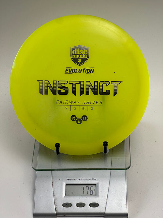 Discmania Instinct (Neo) Fairway Driver - Yellow - 176g