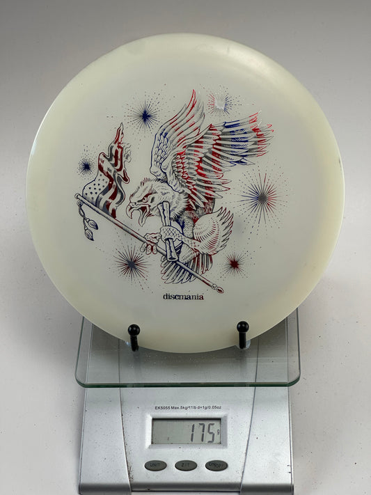 Discmania Neo Instinct Fairway Driver - White Patriotic Eagle Stamp