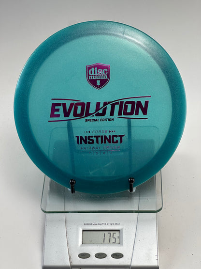Discmania Instinct Evolution Forge Special Edition Fairway Driver - Teal