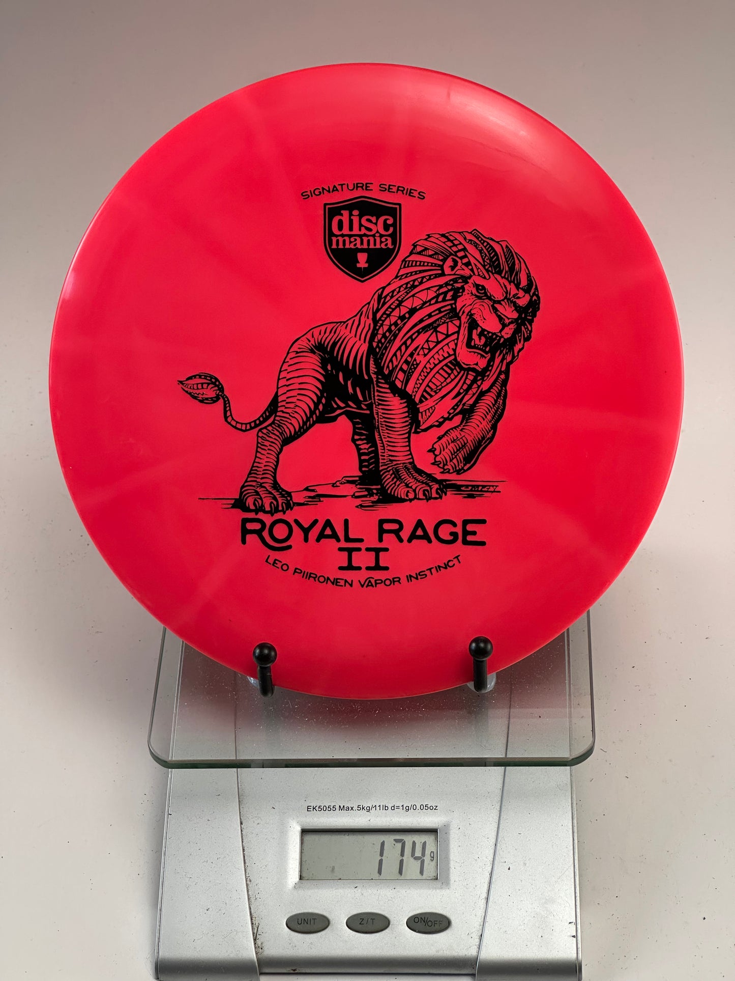 Discmania Instinct Vapor Royal Rage II (Leo Piironen) - Red