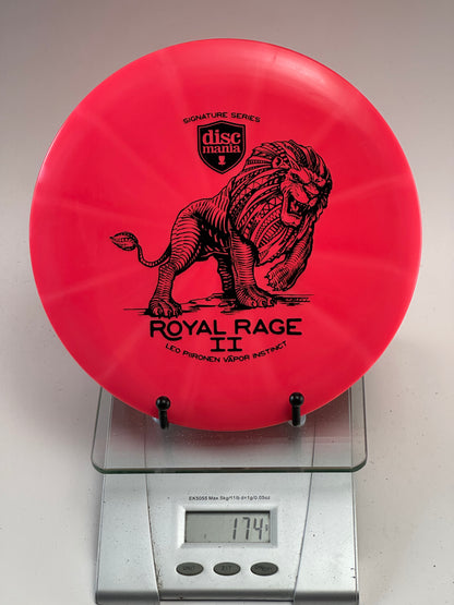 Discmania Instinct (Royal Rage II) Vapor Fairway Driver - Red