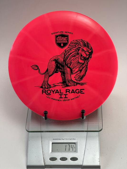 Discmania Instinct (Royal Rage II) Vapor Fairway Driver - Red