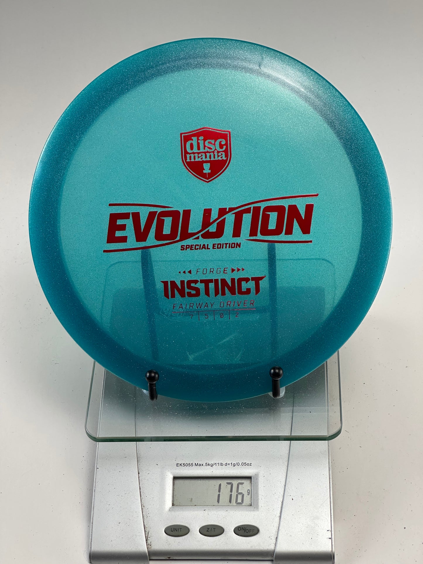 Discmania Instinct Forge – Evolution Special Edition Fairway Driver (Teal)
