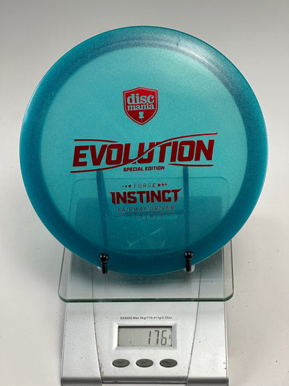 Discmania Instinct Forge – Evolution Special Edition Fairway Driver (Teal)