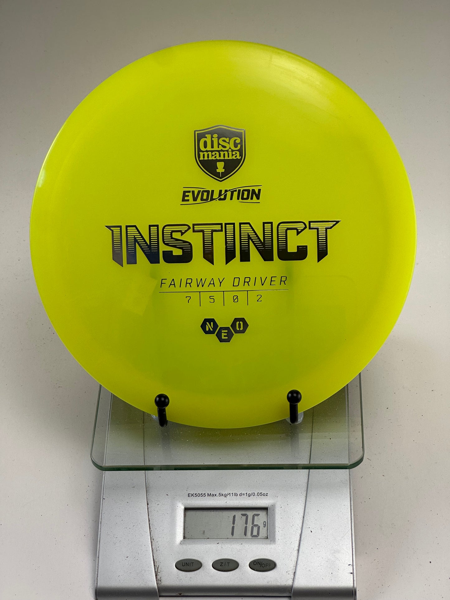 Discmania Instinct (Neo) Fairway Driver - Yellow - 176g