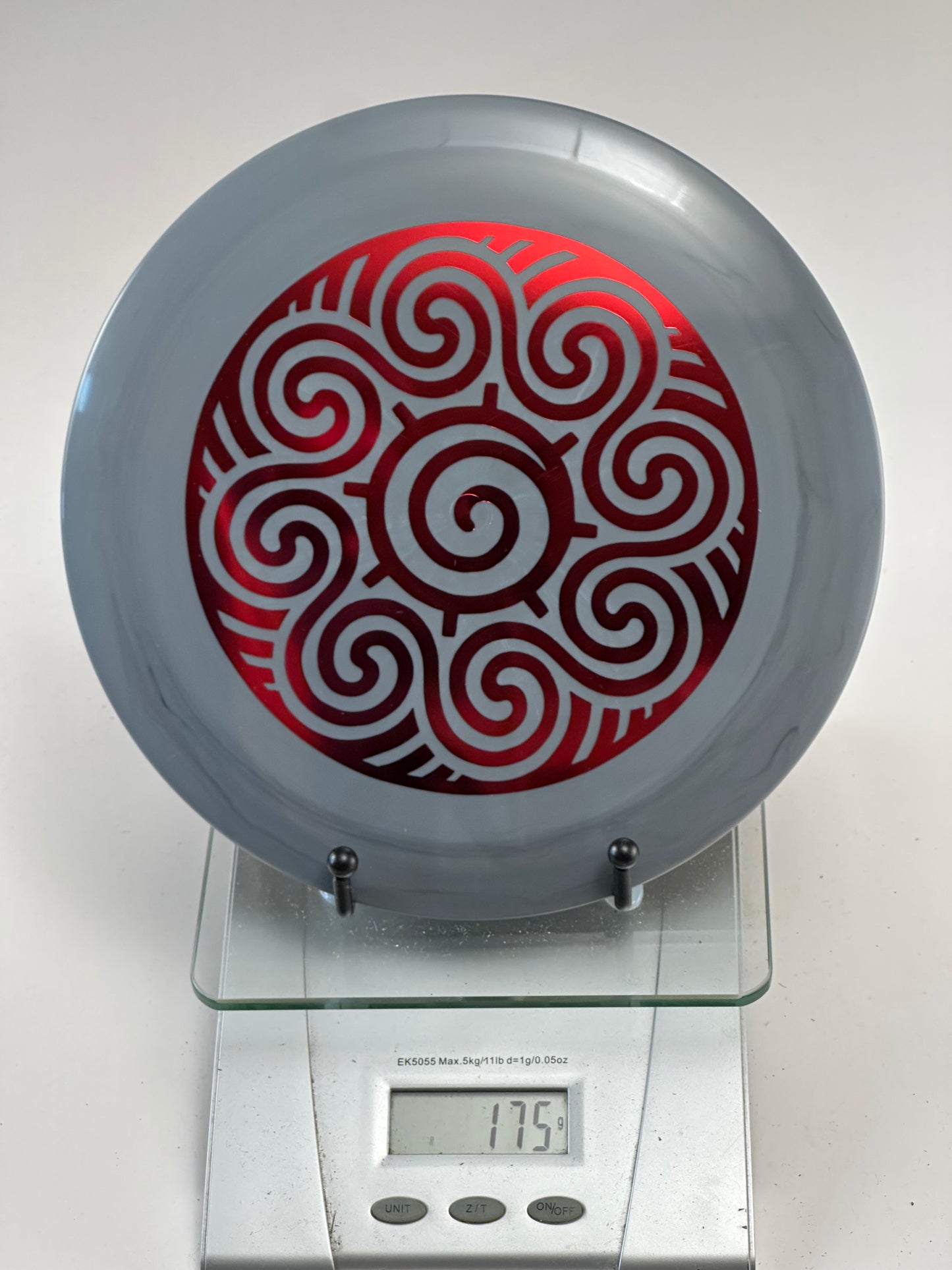 Discmania Instinct (Neo) Fairway Driver – Gray w/ Red Swirl Stamp