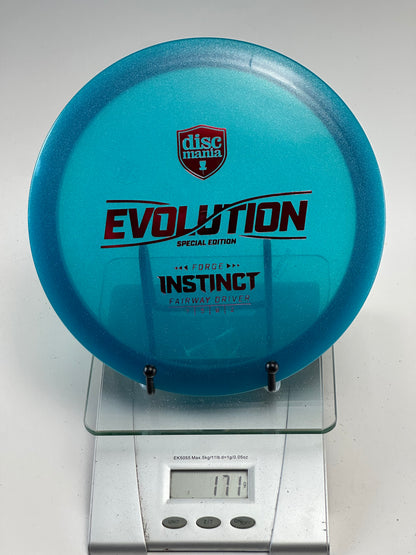 Discmania Instinct – Forge Plastic (Evolution Special Edition) Blue Fairway Driver
