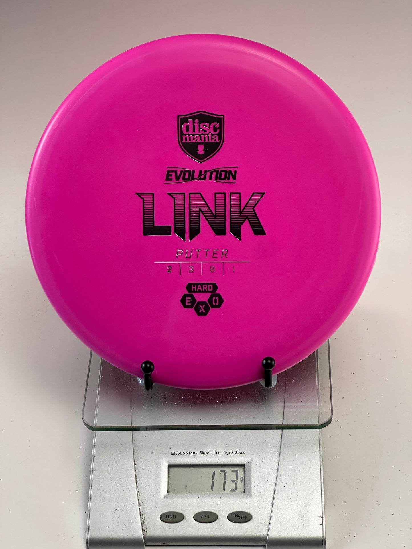 Discmania Link Exo Hard Putter (Pink) | Evolution
