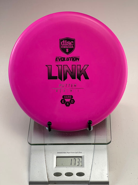 Discmania Link Exo Hard Putter (Pink) | Evolution