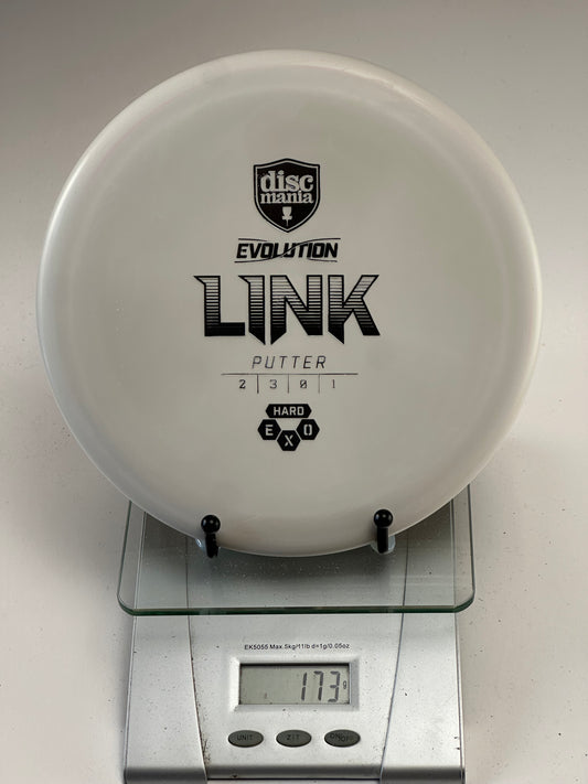 Discmania Link Putter – Exo Hard (White) | Evolution