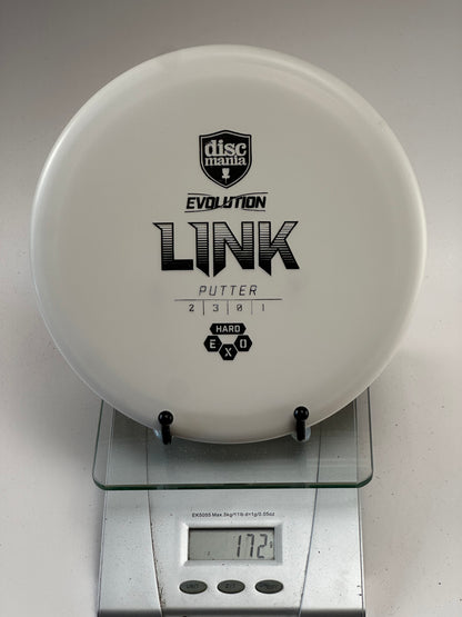 Discmania Link Exo Hard Putter (White)