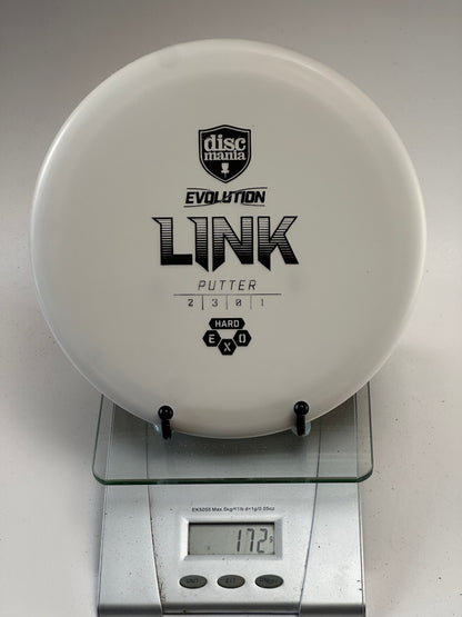Discmania Link Exo Hard Putter (White) Evolution