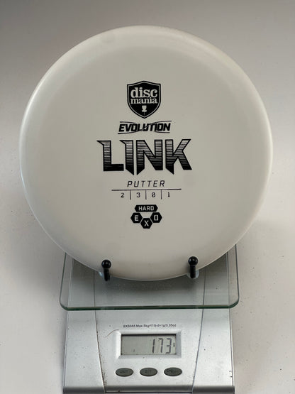 Discmania Link Exo Hard Putter | White | 173g