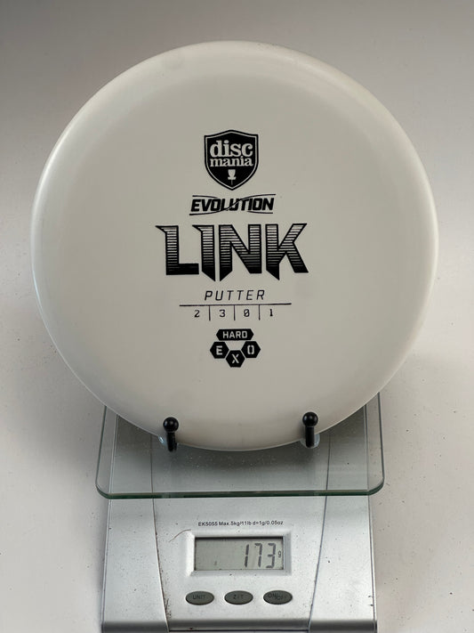 Discmania Link Exo Hard Putter | White | 173g