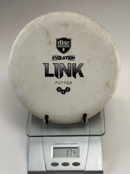 Discmania Link Putter (Evolution Geo) - White