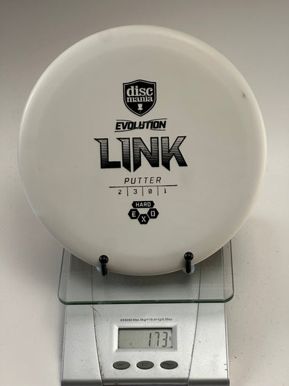 Discmania Link Putter (Exo Hard) – White