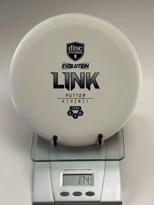 Discmania Evolution Link Exo Hard Putter (White)