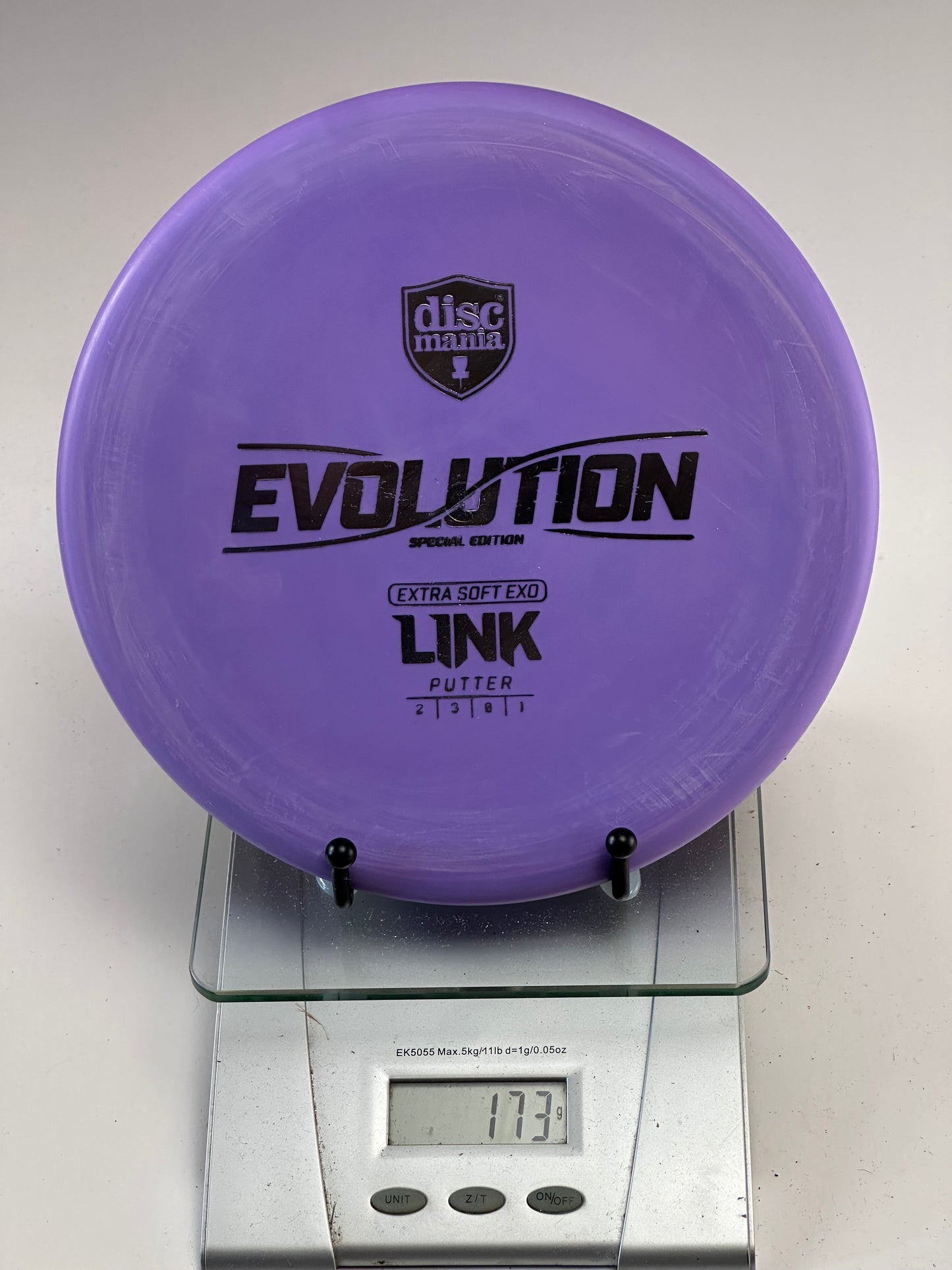 Discmania Link Exo Extra Soft Special Edition Putter, Purple (173g)
