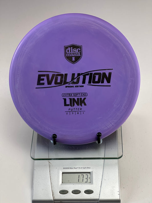 Discmania Link Exo Extra Soft Special Edition Putter, Purple (173g)