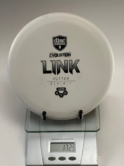 Discmania Evolution Link Exo Hard Putter – White