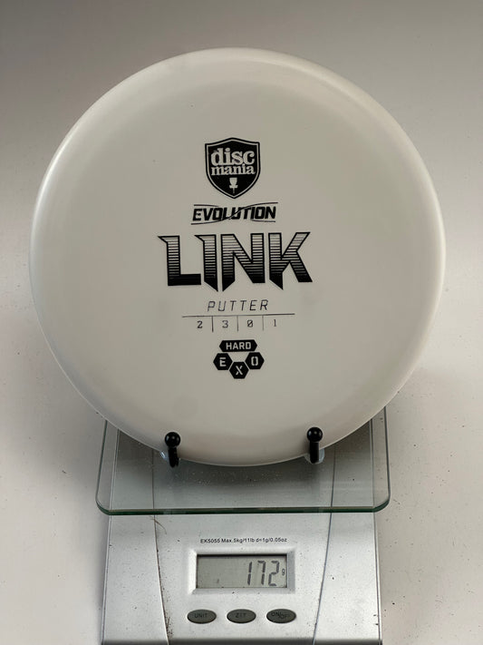 Discmania Evolution Link Exo Hard Putter – White
