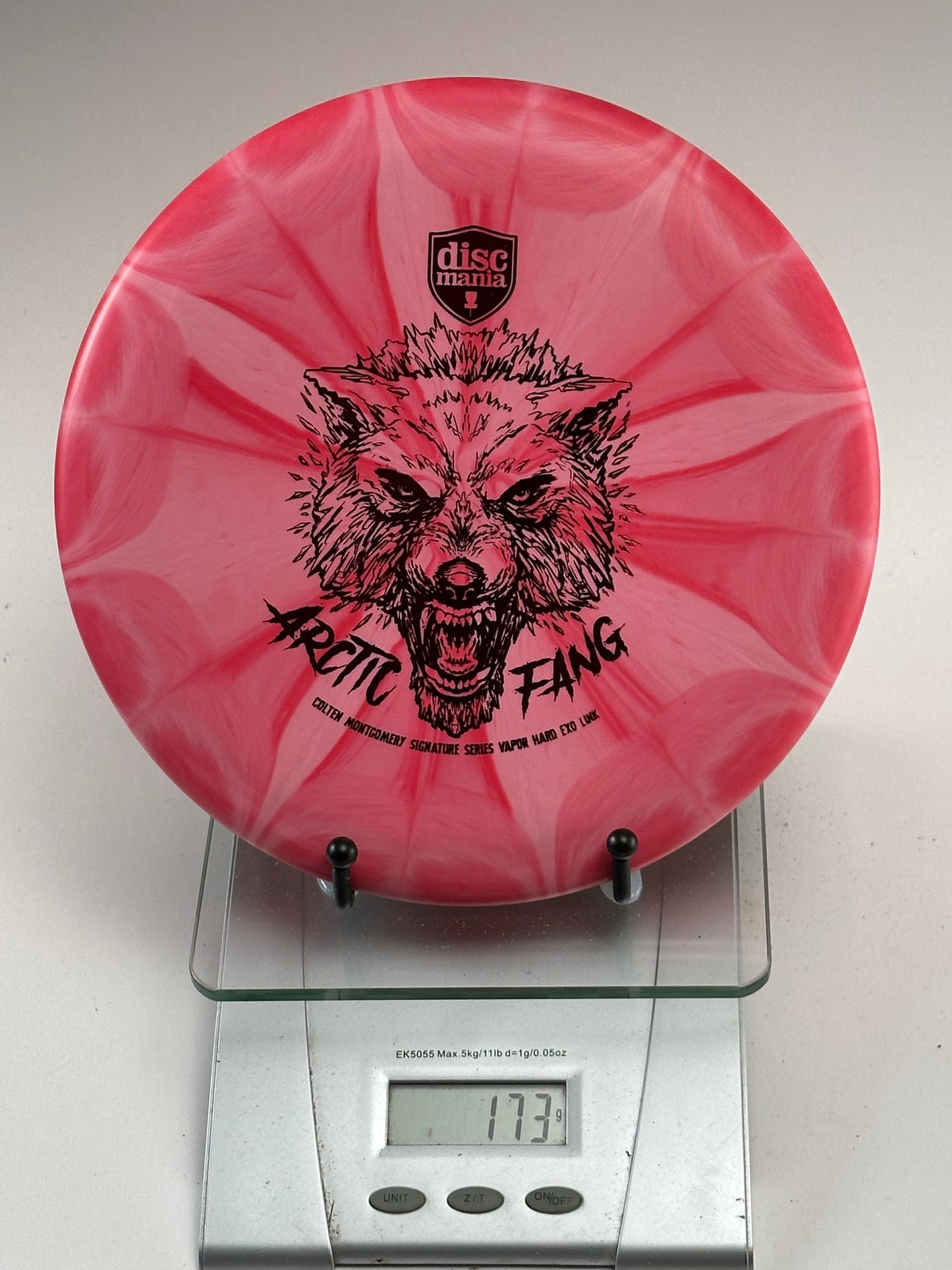 Discmania Link Arctic Fang (Vapor Hard Exo) Pink Putter