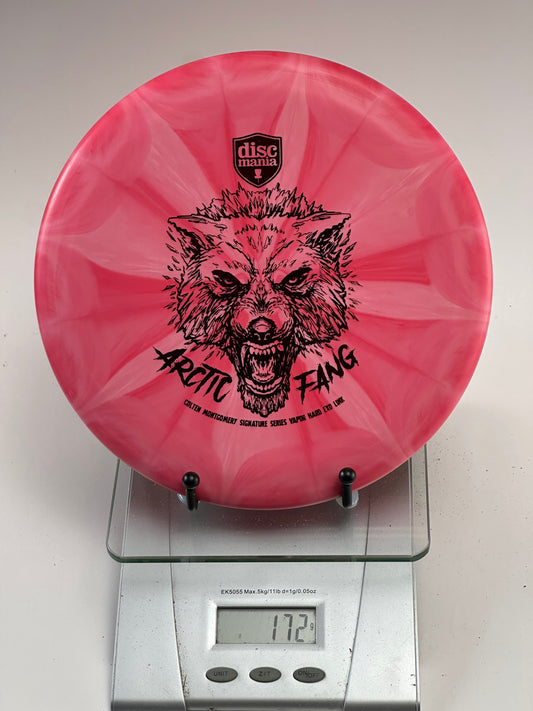Discmania Arctic Fang Link Vapor Hard Exo Putter (Pink) 173g