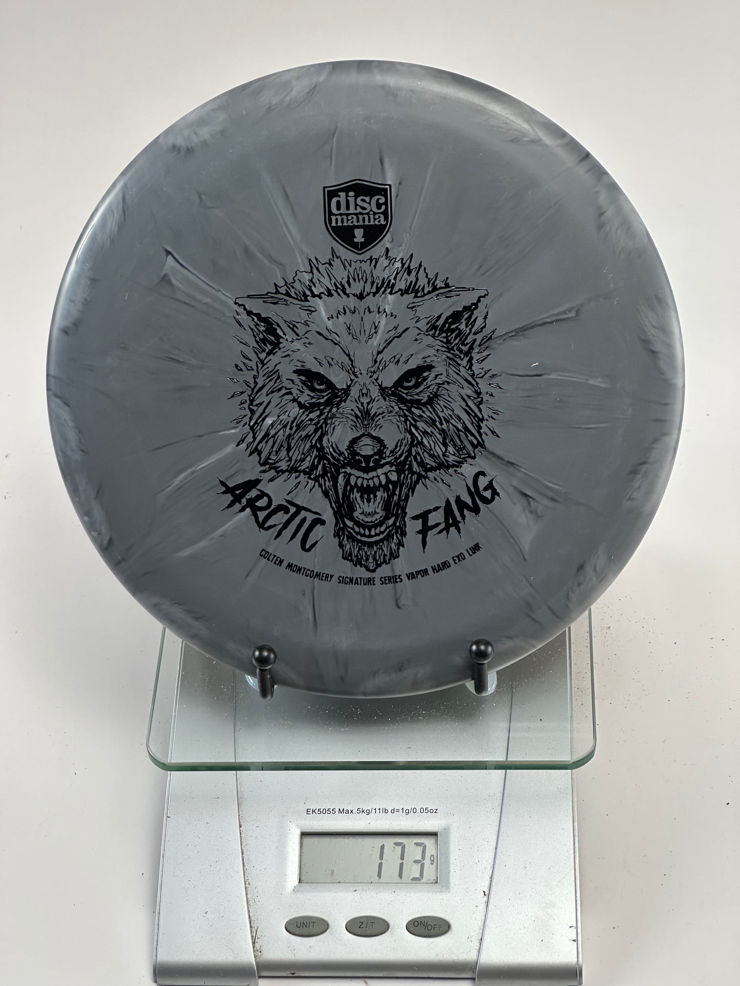 Discmania Link Vapor Hard Exo Arctic Fang (Colten Montgomery) Gray Putter