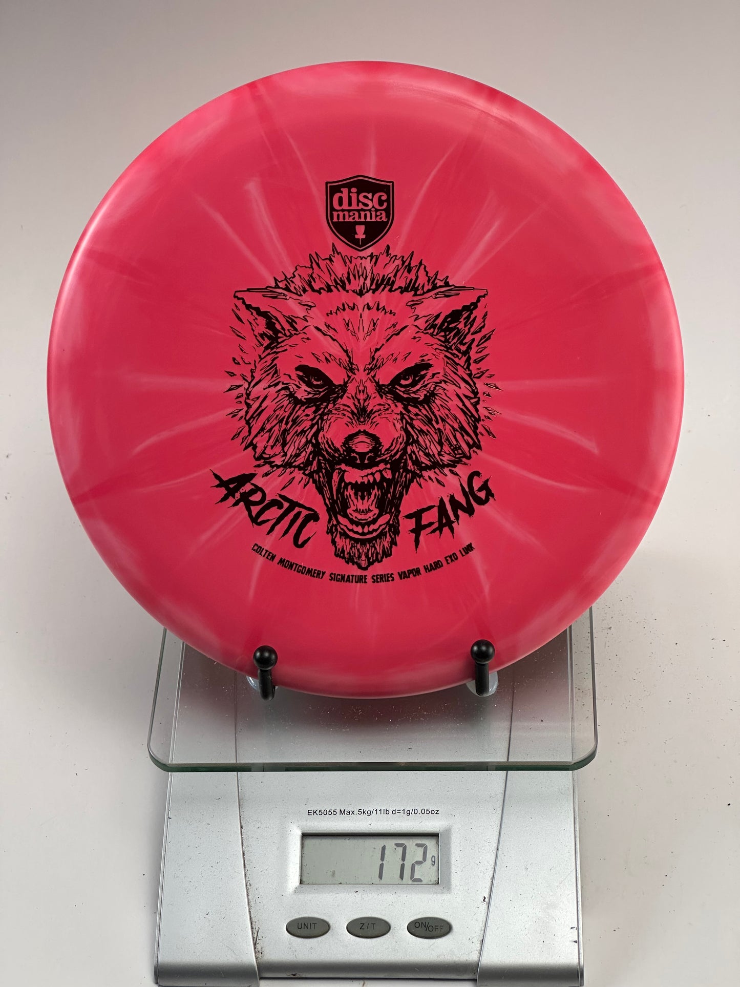 Discmania Link Arctic Fang (Vapor Hard Exo) Putter - Red