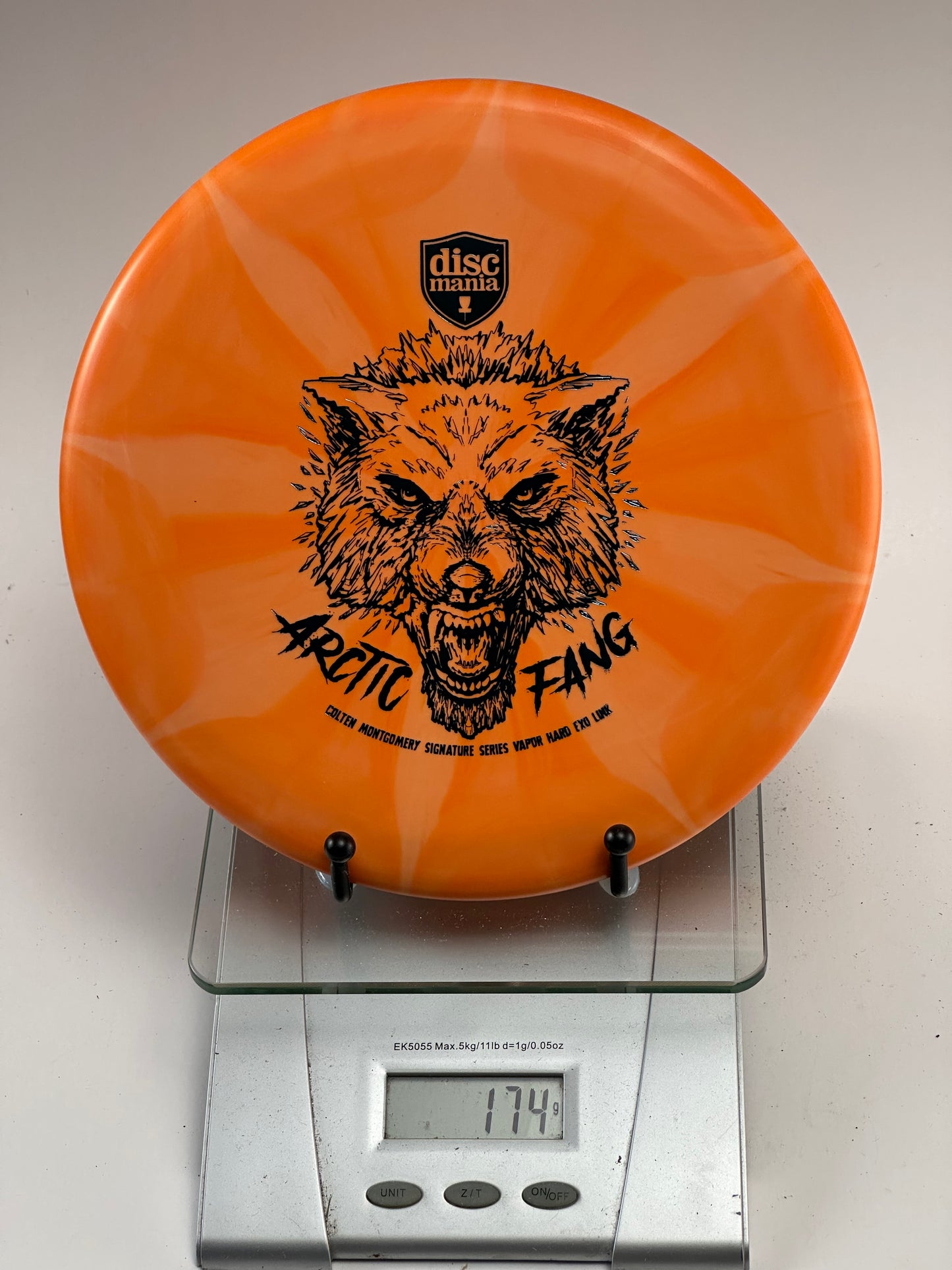 Discmania Link Vapor Hard Exo Arctic Fang (Colten Montgomery) Orange