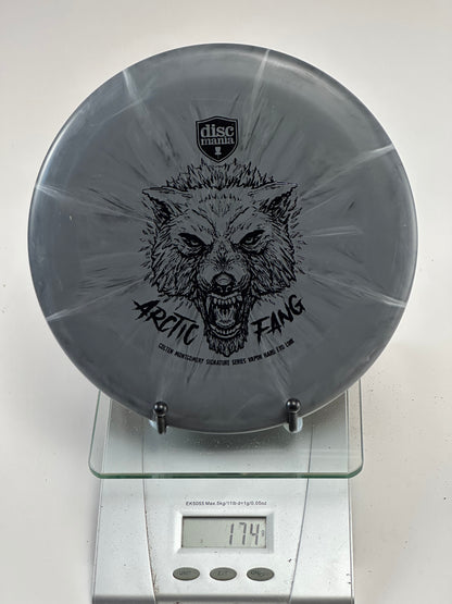 Discmania Link Arctic Fang Vapor Hard Exo Putter (Gray Swirl) 174g