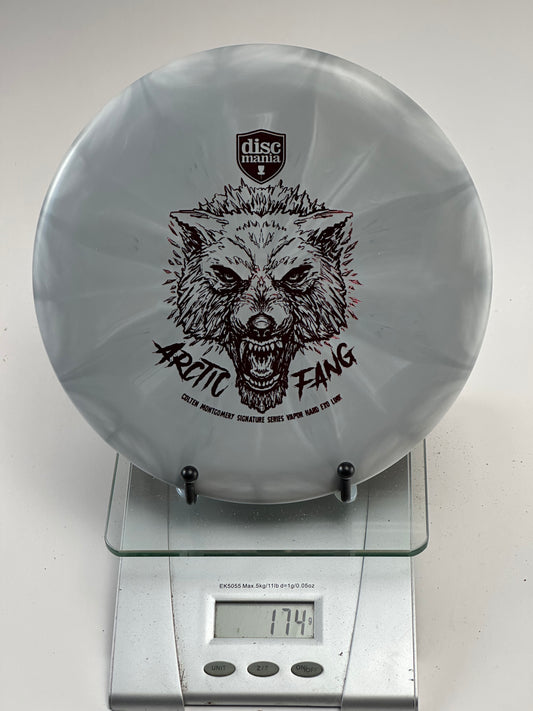 Discmania Arctic Fang Link Vapor Hard Exo Putter (Gray Swirl)