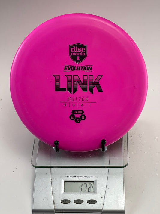 Discmania Link Putter | Hard Exo | Pink