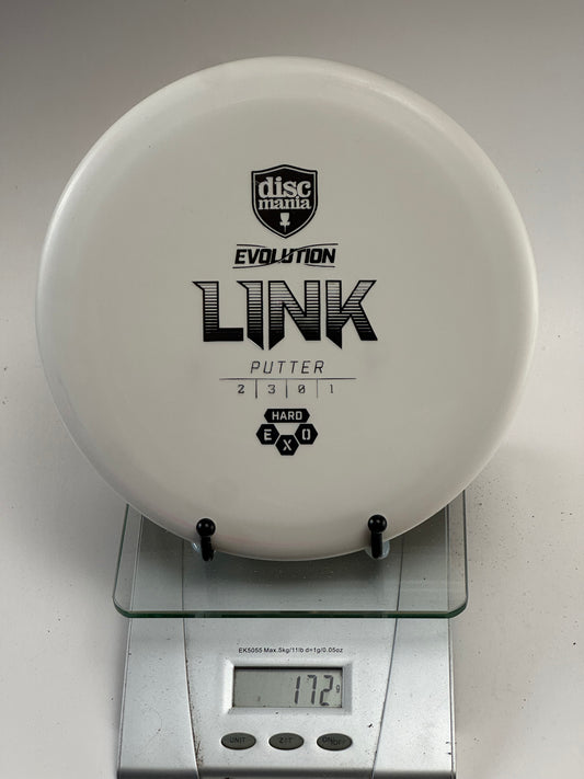 Discmania Evolution Link Hard EXO Putter (White)